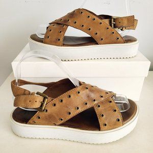 ROAN by BED STU hali grommet sandals bosco bone